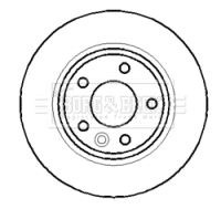 BORG & BECK Тормозной диск BBD4388